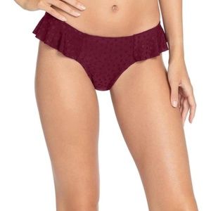 NWOT Robin Piccone Julianna Knit Bikini Bottom